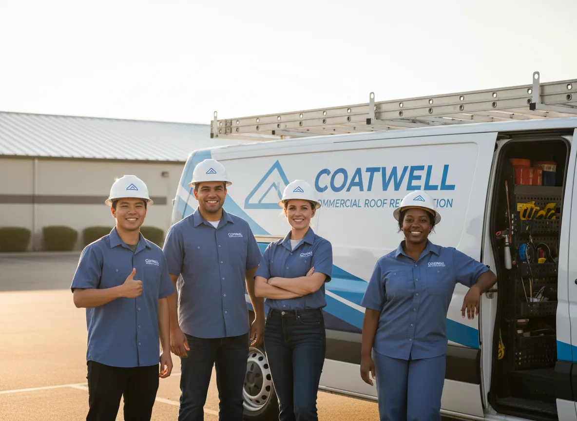 Commercial roof coating company in Gardner, KS